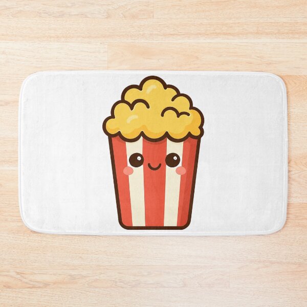 Item preview, Kawaii Popcorn Box – Cute Movie Snack Art designed and sold by k3rstman1.