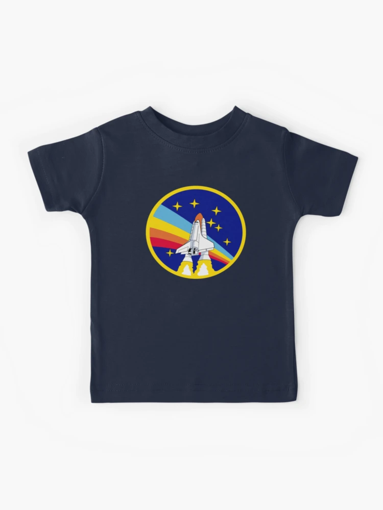 NASA Space Shuttle Rainbow | T-Shirt Sale Redbubble by Kids for Logo\