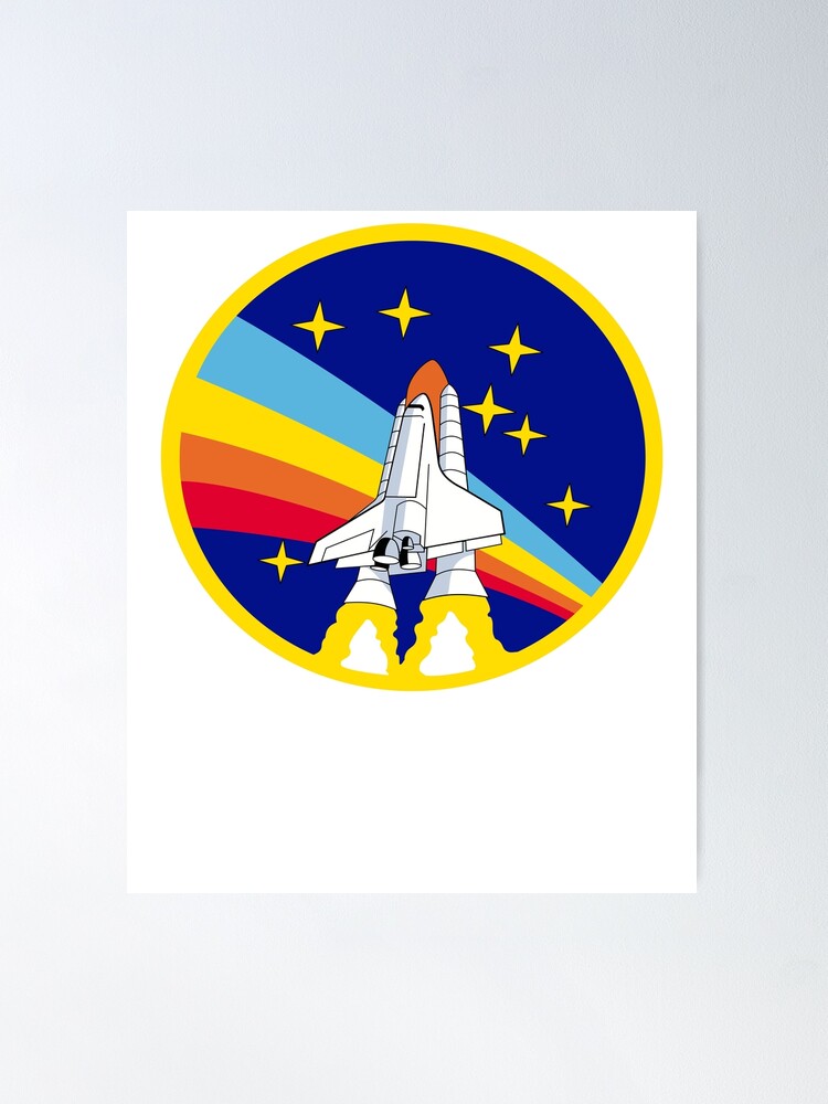  Patch 4 inch - Space Shuttle 20th Anniversary - NASA