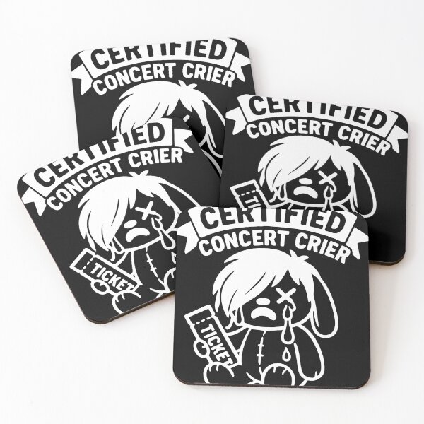 Aperçu de l'œuvre Crieur de concert certifié | Fan de musique emo en pleurs créée et vendue par Dazeville Studio1541 .