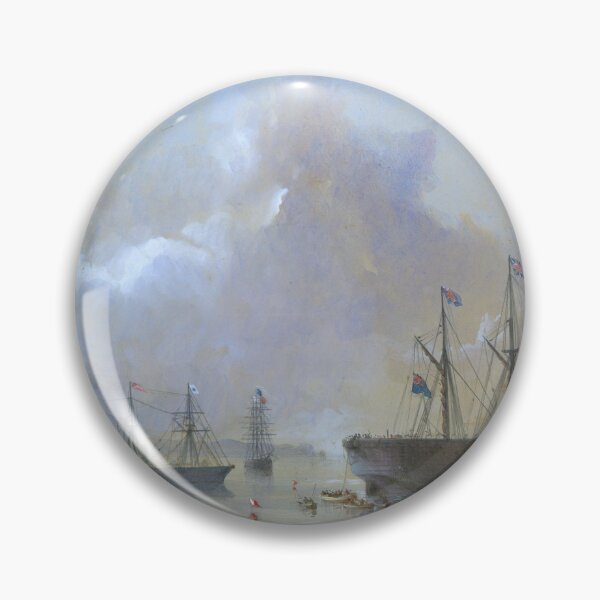 Item preview, A Fleet on the Atlantic designed and sold by 19th Century in Color.