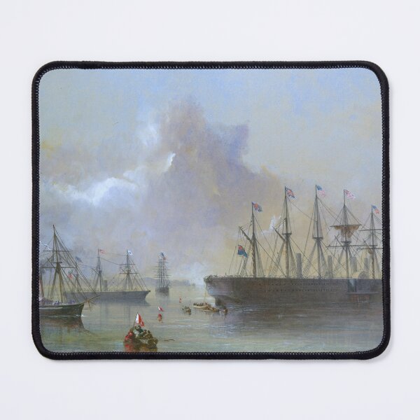 Item preview, A Fleet on the Atlantic designed and sold by 19th Century in Color.