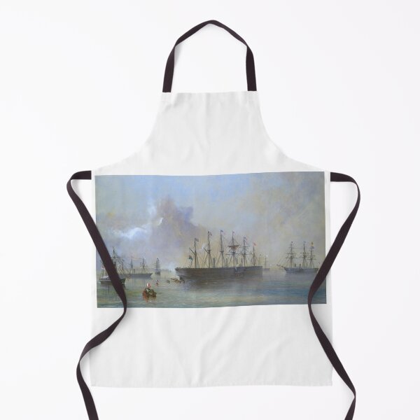 Item preview, A Fleet on the Atlantic designed and sold by 19th Century in Color.