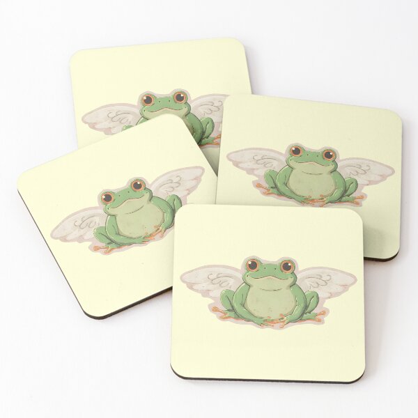 Item preview, sweet frog with wings designed and sold by JojoDreamscape.