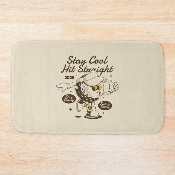 Item preview, Stay Cool Hit Straight Golf Character designed and sold by adipra.