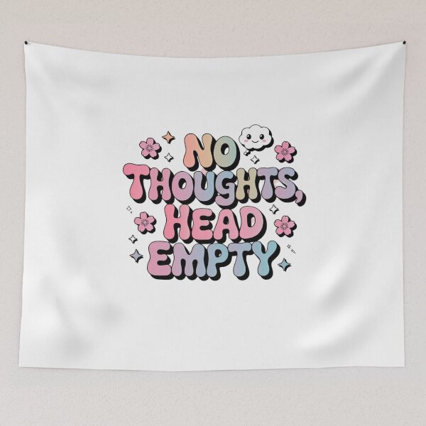 Item preview, no thoughts, head empty designed and sold by Mateusz Majcherek.