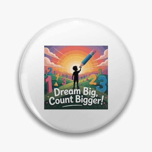 Item preview, DREAM BIG, COUNT BIGGER! designed and sold by KISHNAY-FASHION.