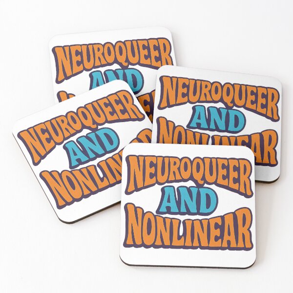 Item preview, Neuroqueer And Nonlinear – Bold Pride Typography designed and sold by Haus Of Sin.