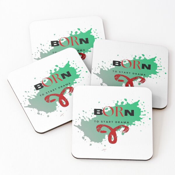 Item preview, Born to Start Drama – Aries Zodiac Design designed and sold by Iccis.