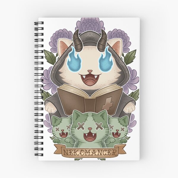Item preview, Rise of the Nekomancer designed and sold by honeypunkdesign.