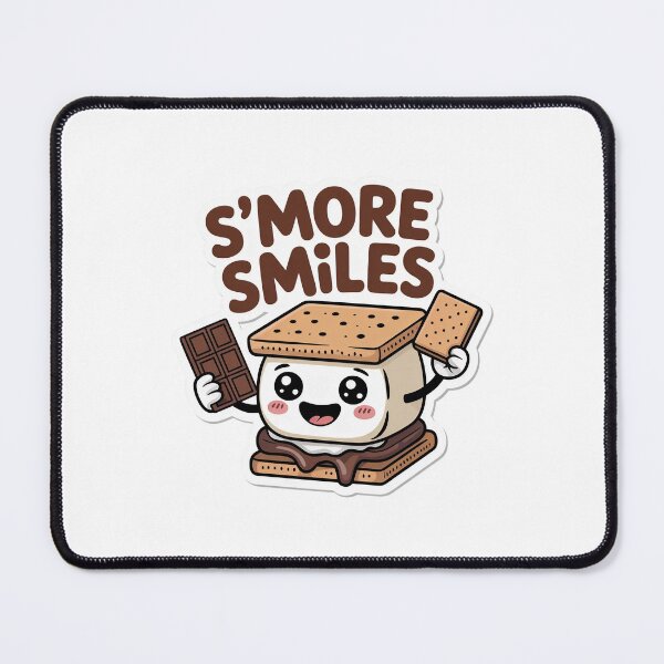 Item preview, S'more Smiles Cute Kawaii Campfire Treat designed and sold by MagicWander.