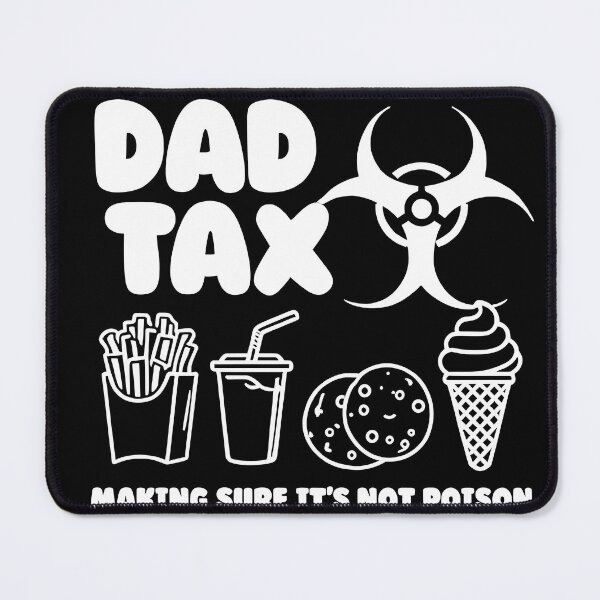 Item preview, Dad Tax Inspector – Taste Test Approved!” (Snack Security. Bite Rights Reserved.) designed and sold by Radicalonezgear .