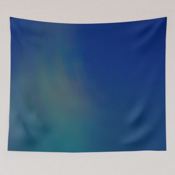 Item preview, blue with a light yellow abstract brushstroke designed and sold by felipequeiroz.