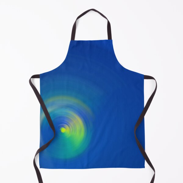 Item preview, blue with a light yellow abstract brushstroke 2 designed and sold by felipequeiroz.