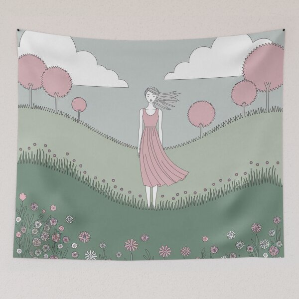 Item preview, She Wears Spring designed and sold by AJSRPrints.