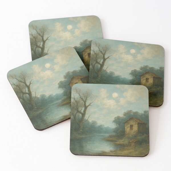 Item preview, Humble Abode by the River designed and sold by AJSRPrints.