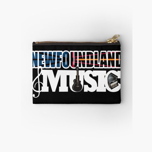 Item preview, NEWFOUNDLAND MUSIC DESIGN - ON BLACK designed and sold by JRM Tees & More Store.