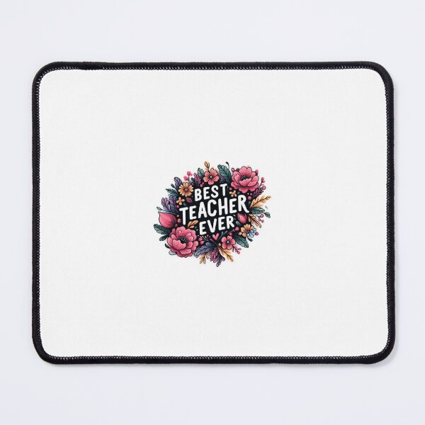 Item preview, Best teacher ever - boho style design designed and sold by CanvasbyCaro.