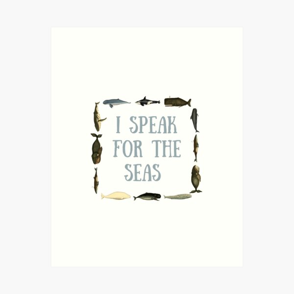 Item preview, I Speak For The Seas designed and sold by Oddly Enchanted.