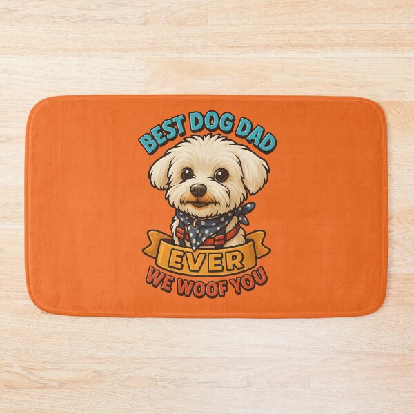 Item preview, Best Dog Dad Ever. We Woof You designed and sold by DopamineBee.