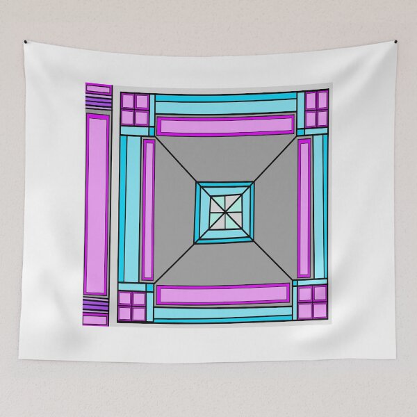 Item preview, Neon tech grid designed and sold by Sleekfox02356.