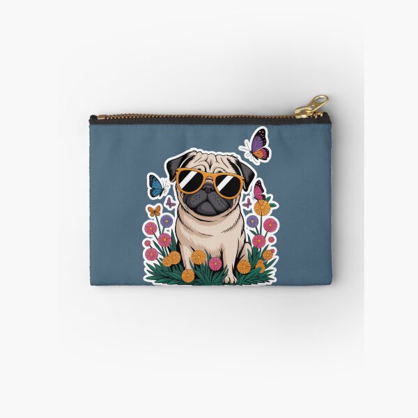 Item preview,  A Cool Pug Water Colour illustration designed and sold by ZooStateofMind.