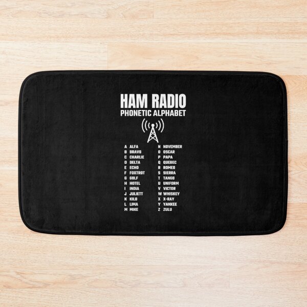 Item preview, Ham Radio Phonetics Alphabet & NATO Code Art designed and sold by AnnSign.