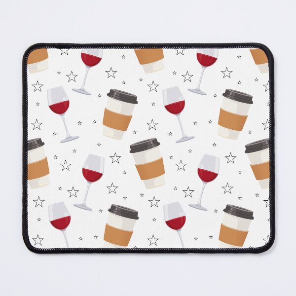 Item preview, Coffee Wine Drinks Women's mood Pattern designed and sold by Art-of-Rory.