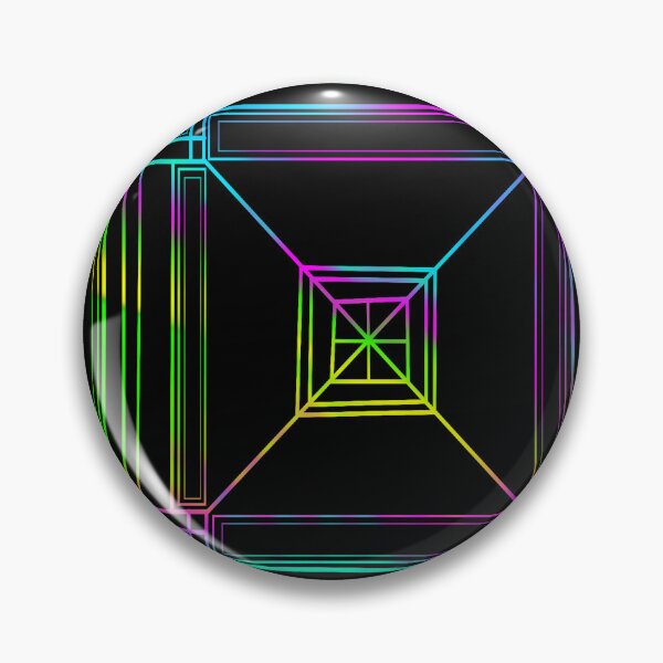 Item preview, Neon rainbow tech grid designed and sold by Sleekfox02356.