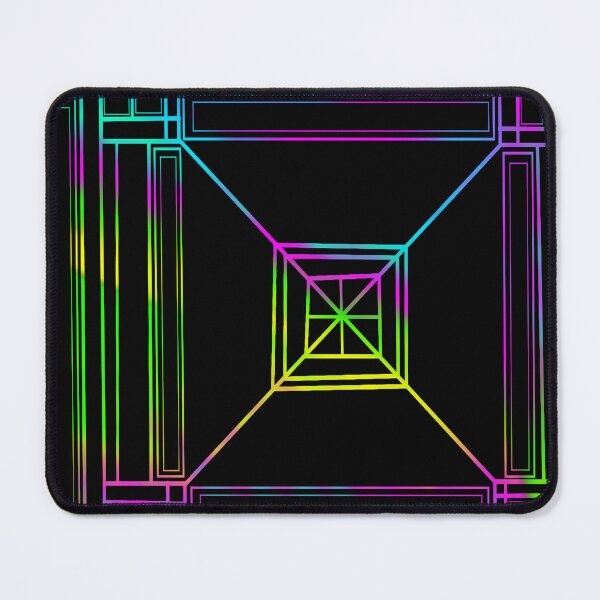 Item preview, Neon rainbow tech grid designed and sold by Sleekfox02356.