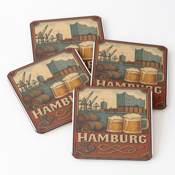 Item preview, HAMBURG Steins & Skyline Summer Drop designed and sold by Imaginarium of Chaos falcon88 .