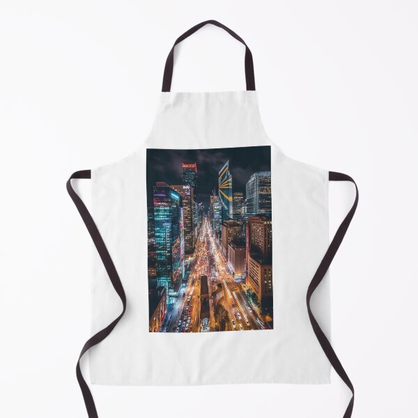 Item preview, Bustling nightlife city designed and sold by MiraCleAI.