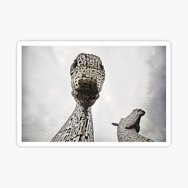 Item preview, Kelpies in the Clouds designed and sold by Murph's Images.