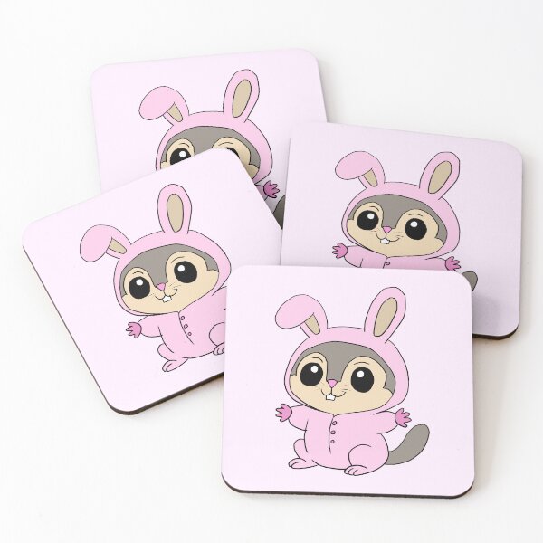 Item preview, Sugar Glider in Bunny Onesie – Kawaii Cozy Vibes designed and sold by Potattoo.
