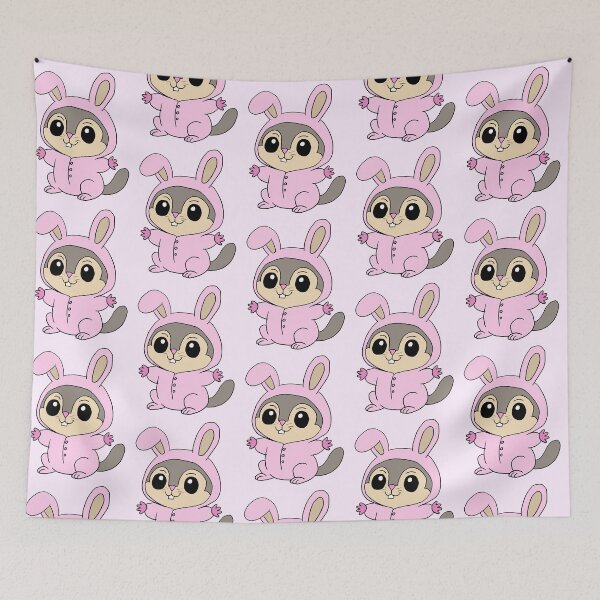 Item preview, Sugar Glider in Bunny Onesie – Kawaii Cozy Vibes designed and sold by Potattoo.