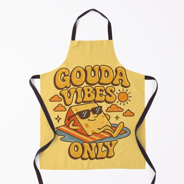 Artikelvorschau, Gouda Vibes Only – Lustiges Sommerkäse-Wortspiel entworfen und verkauft von GirlyPopped.