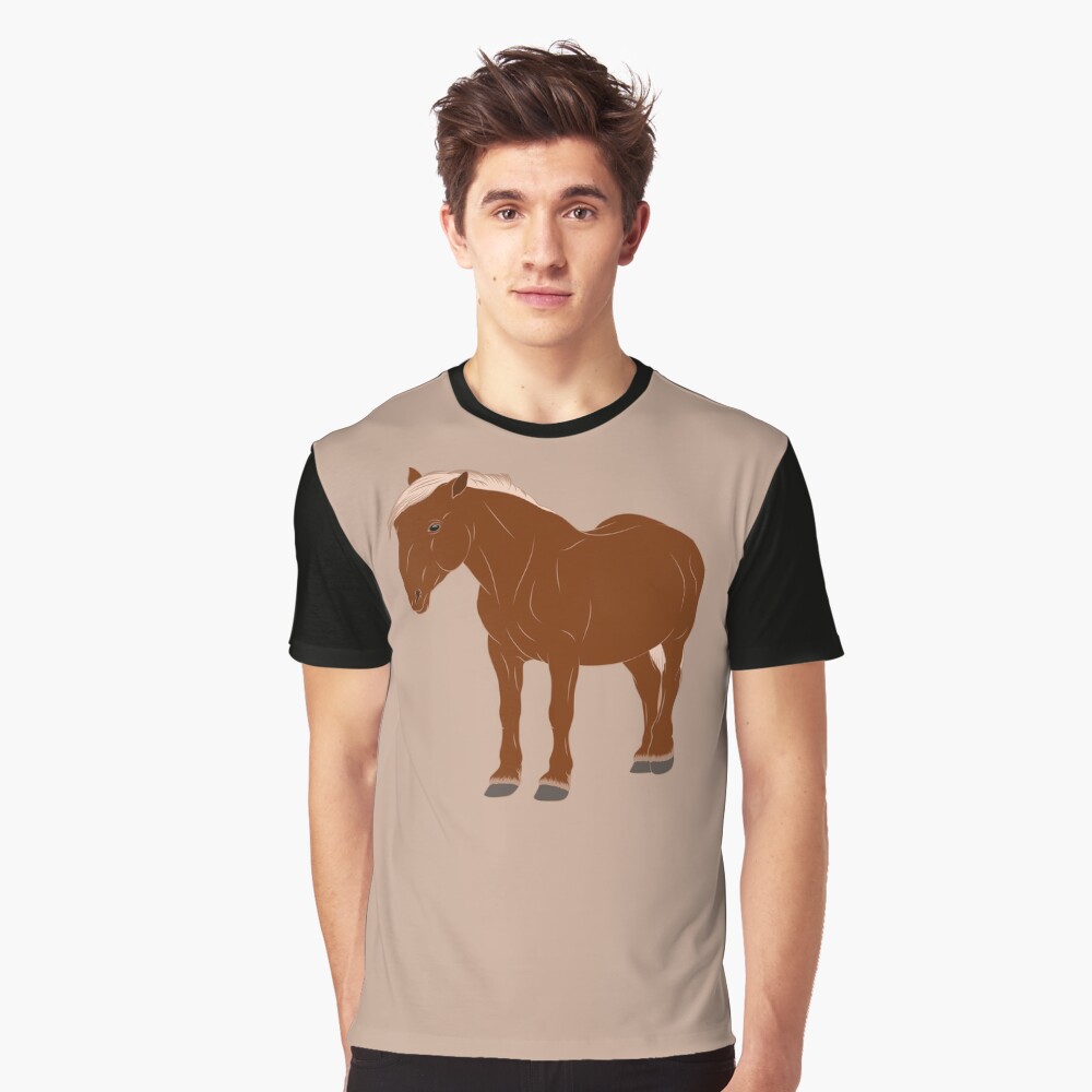 Aperçu de l'œuvre T-shirt graphique créée et vendue par WebEquitation.