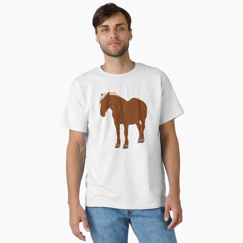 Aperçu de l'œuvre T-shirt classique créée et vendue par WebEquitation.
