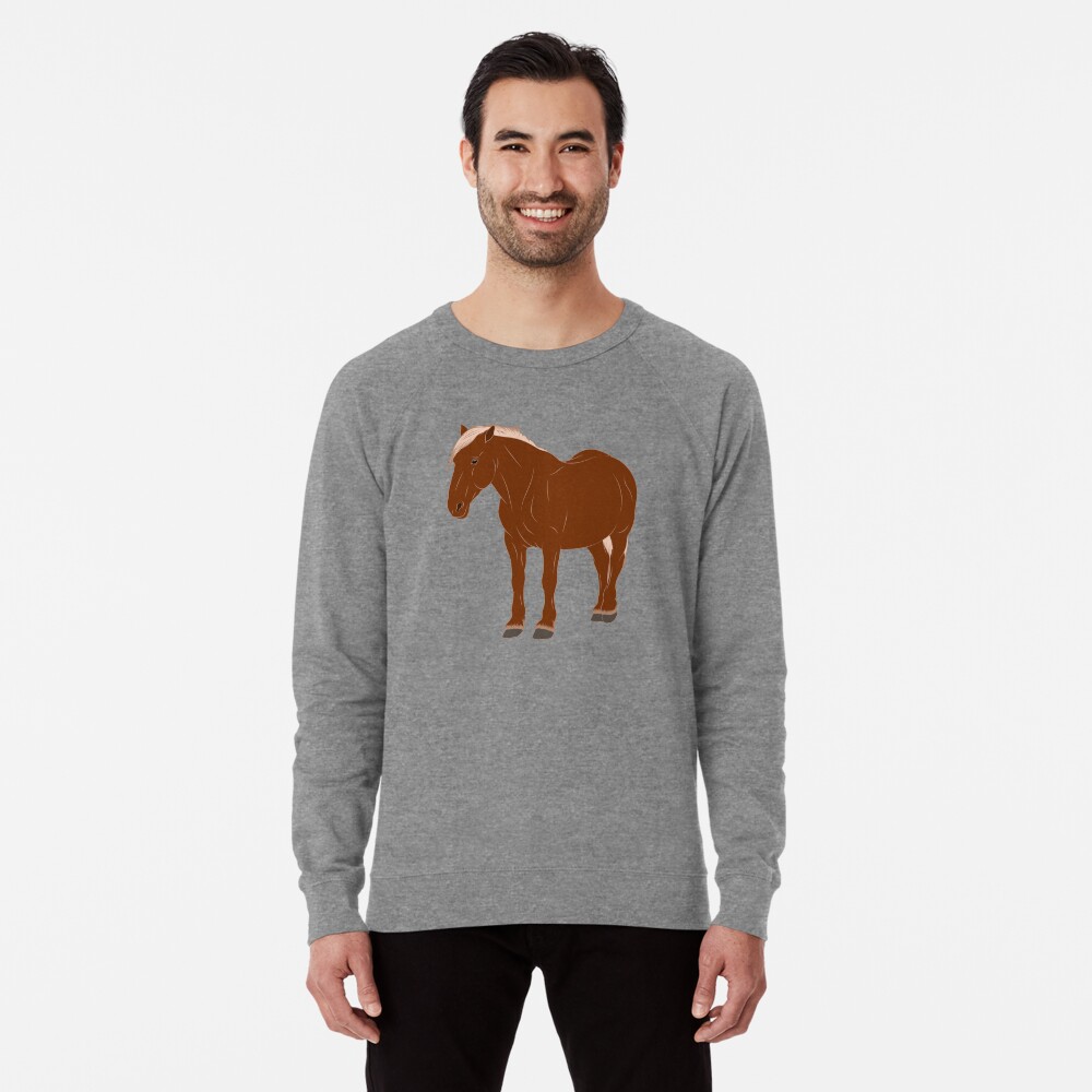 Aperçu de l'œuvre Sweatshirt léger créée et vendue par WebEquitation.