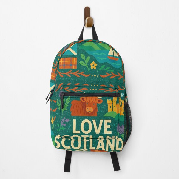 Item preview, Love Scotland – Bold Folk Art Celebration of Scottish Icons designed and sold by Okmanoo.