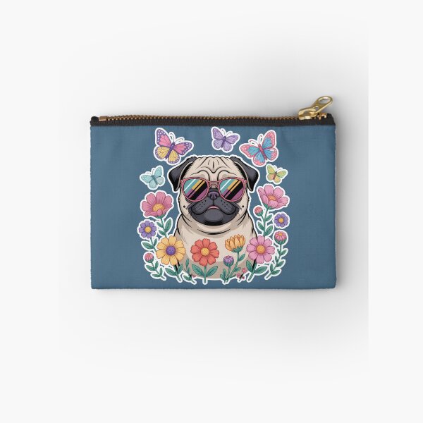 Item preview,  A Cool Pug Water Colour illustration designed and sold by ZooStateofMind.