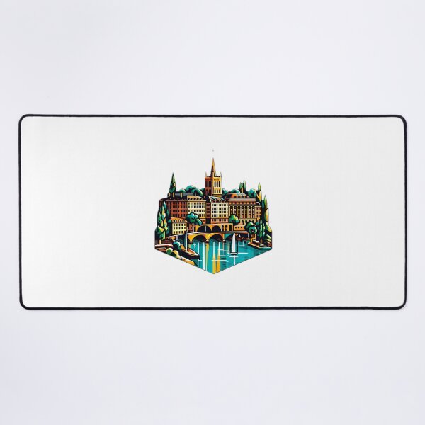 Item preview, A Pop Art Travel Print of Geneva - Switzerland Sticker designed and sold by NCNGDESIGN.