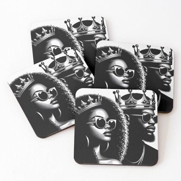 Item preview, King & Queen in Sunglasses designed and sold by DesignsByPrnces.