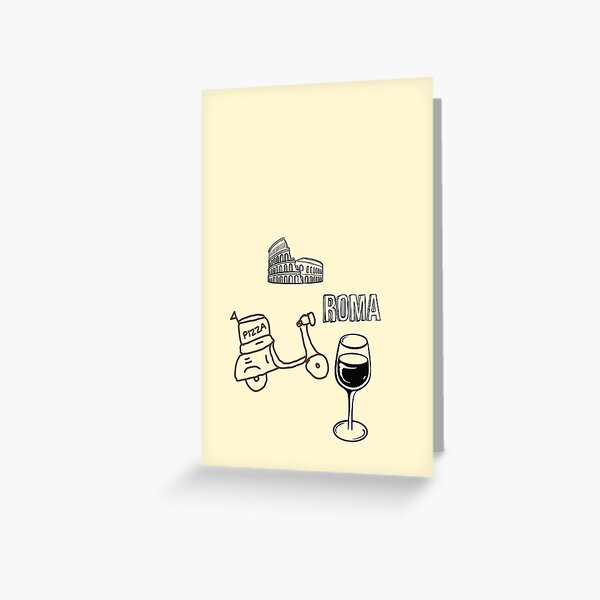 Item preview, ROME DRAWING designed and sold by travelfoodfilm.