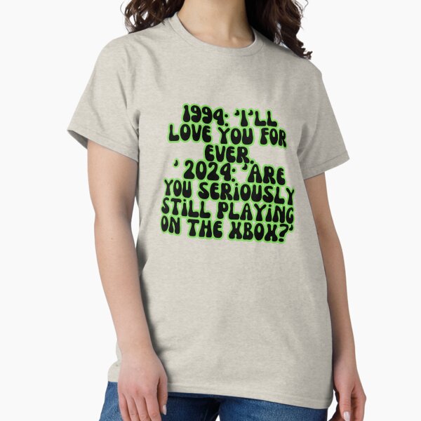 Item preview, Love Then vs. Now – From “Forever” to “Get Off the Xbox! designed and sold by zkcreartive.