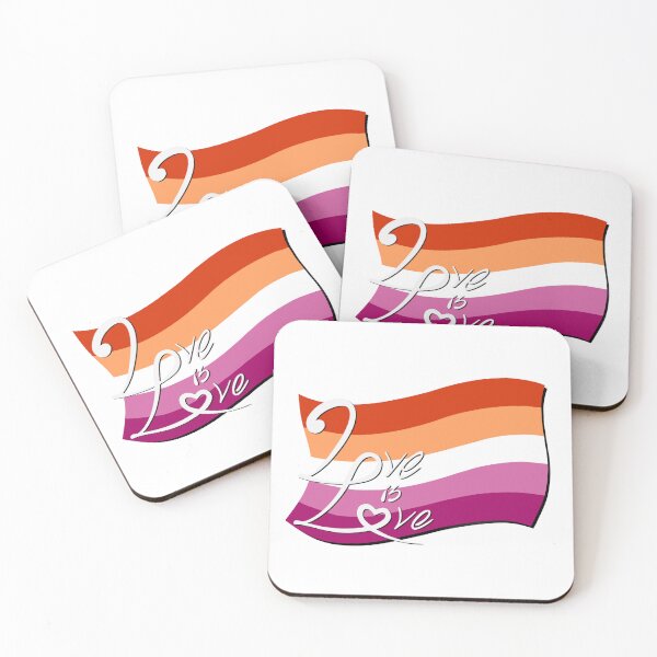 Item preview, Happy Pride! Lesbian flag designed and sold by The Vagrant Mansion.