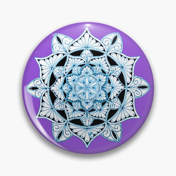 Item preview, Blue Mandala designed and sold by Fred  Terpe.