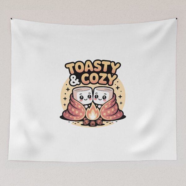 Item preview, Tostado y acogedor: adorables malvaviscos junto a la fogata designed and sold by MagicWander.