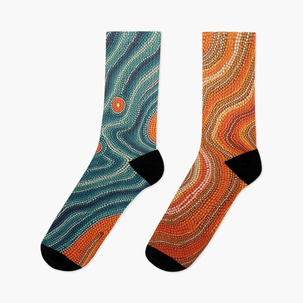 Item preview, Aboriginal Inspired Dot Art - Imminent Eruption designed and sold by GrinGalore.
