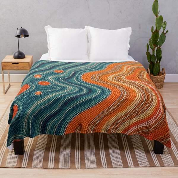 Item preview, Aboriginal Inspired Dot Art - Imminent Eruption designed and sold by GrinGalore.